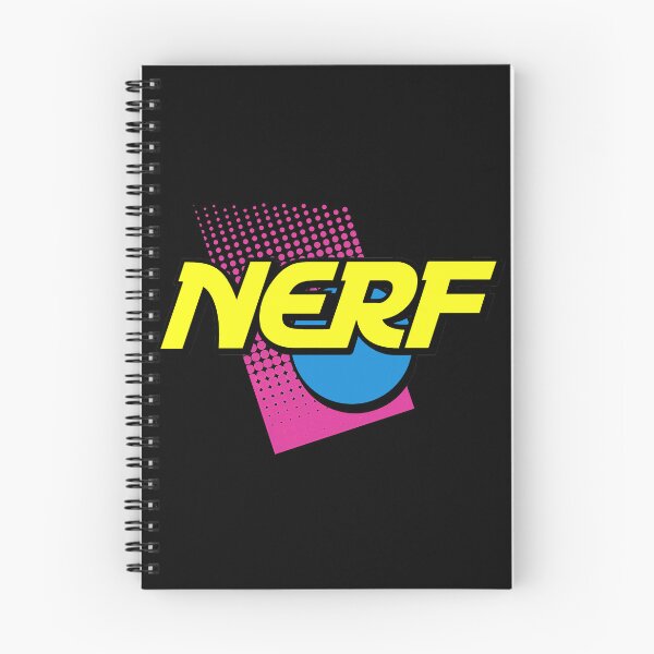 Aperçu de l'œuvre Nerf Logo 90s Néon créée et vendue par 90sLoveLove.