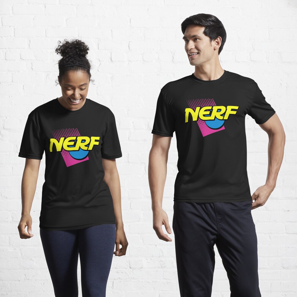 Nerf Logo 90s Neon Poster for Sale by 90sLoveLove