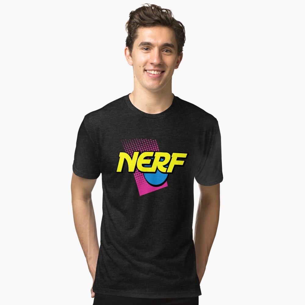 Nerf Logo 90s Neon Greeting Card for Sale by 90sLoveLove