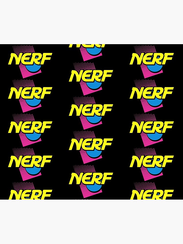 Nerf Logo 90s Neon Poster for Sale by 90sLoveLove