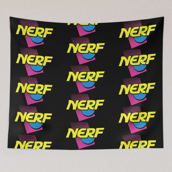 Item preview, Nerf Logo 90s Neon designed and sold by 90sLoveLove.