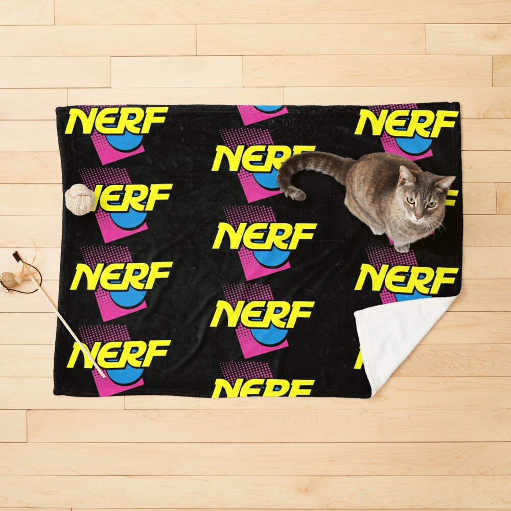 Nerf Logo 90s Neon Poster for Sale by 90sLoveLove