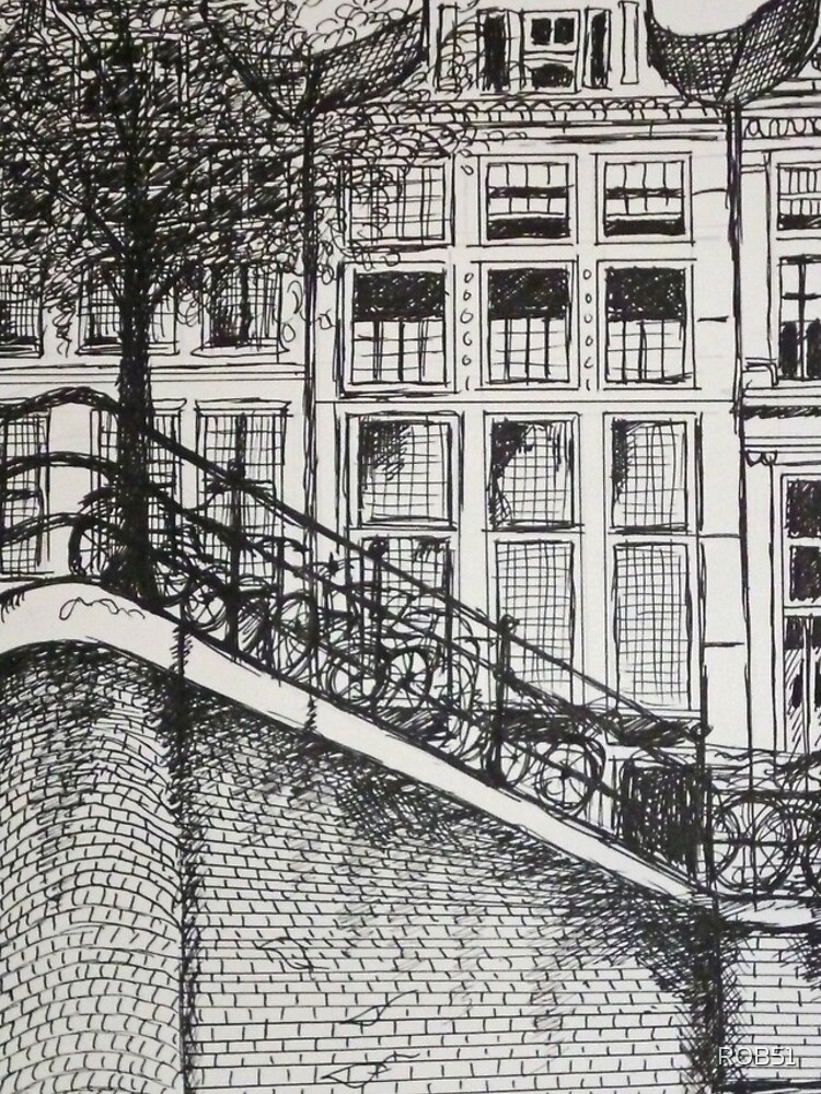 Thumbnail 4 of 4, iPhone Case, Amsterdam Canal designed and sold by ROB51.