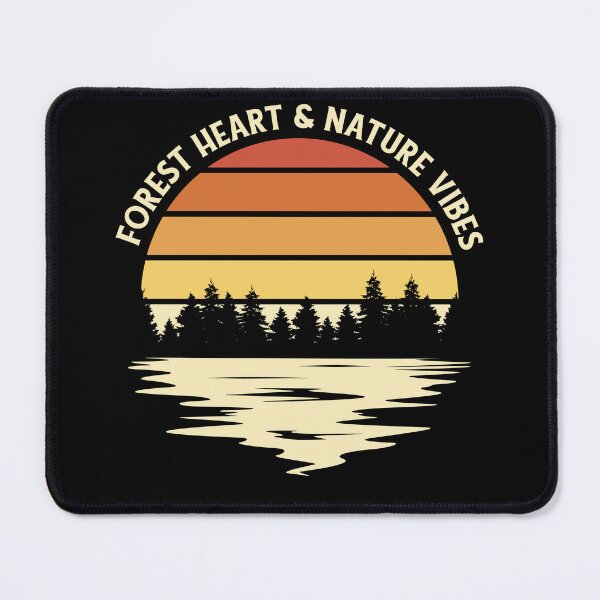 Item preview, Lake at the forest with retro sunset background designed and sold by Rob-Son.