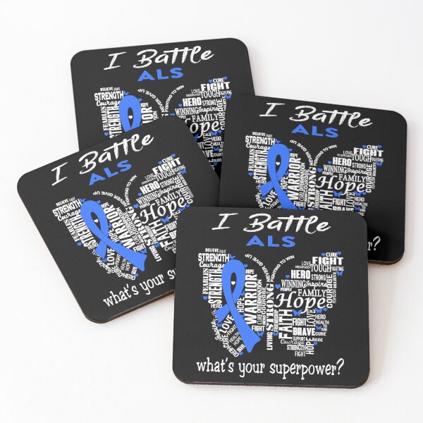 Item preview, ALS Warrior - I Battle ALS What is your Superpower? designed and sold by KirstybShop.