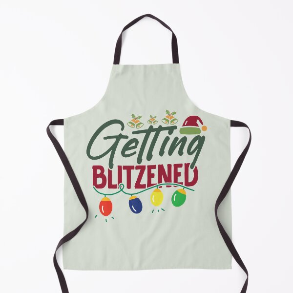 Item preview, Getting Blitzened - Funny Holiday season drinking pun designed and sold by DebbisPalette.