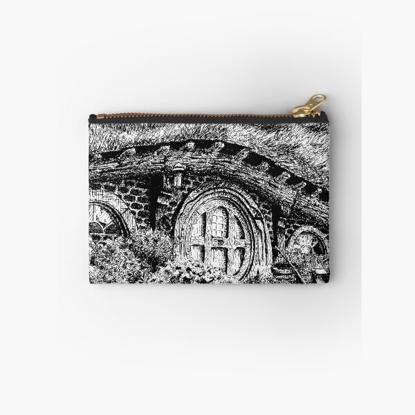 Item preview, A Beautiful and Aesthetic Hobbiton Pen Drawing T-shirt in The Hobbit and The Lord Of The Rings Movies designed and sold by fachhdy.
