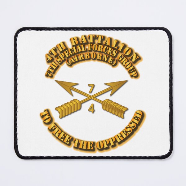 Item preview, SOF - 4th Bn 7th SFG - Branch designed and sold by Military Insignia Products.