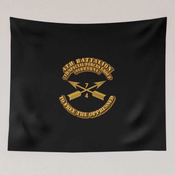 Item preview, SOF - 4th Bn 7th SFG - Branch designed and sold by Military Insignia Products.