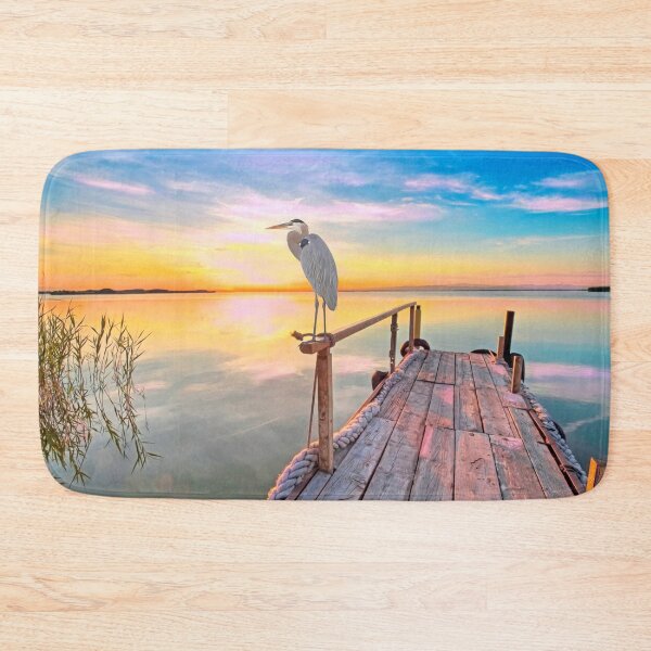 Item preview, Great Blue Heron at Sunset designed and sold by FineArtography.