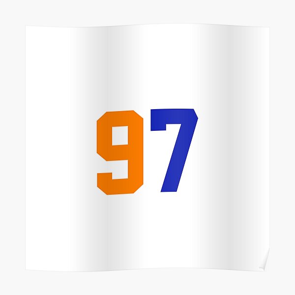 "Connor McDavid Jersey Number Sticker" Poster for Sale by adamduren20 Redbubble