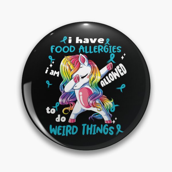 Item preview, Food Allergies Awareness Funny I have Food Allergies i'm allowed to do Weird Things! designed and sold by JanetShop809.