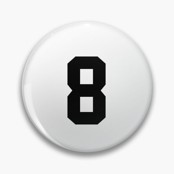Item preview, Cale Makar Jersey Number- Sticker Black designed and sold by adamduren20.