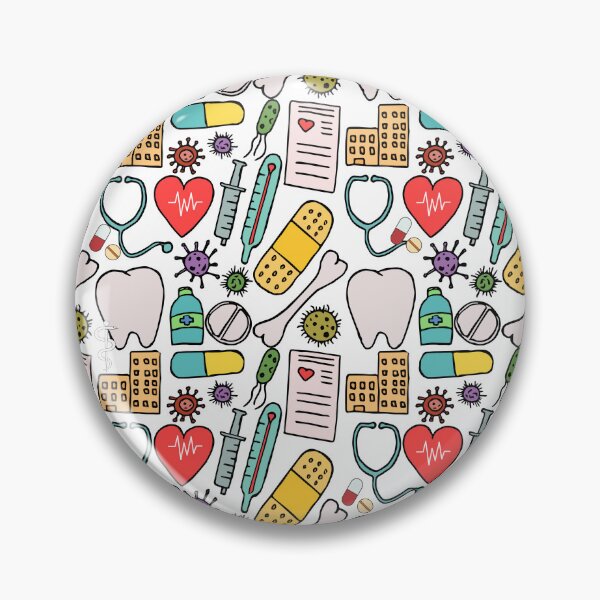 Item preview, Medical Nurse, Doctor, Healthcare Pattern designed and sold by silviaol.