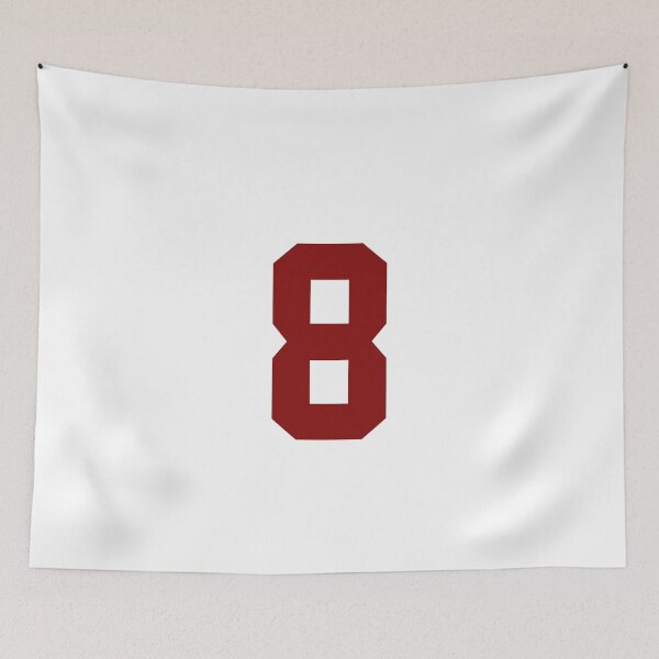 Item preview, Cale Makar Jersey Number- Sticker Burgundy designed and sold by adamduren20.