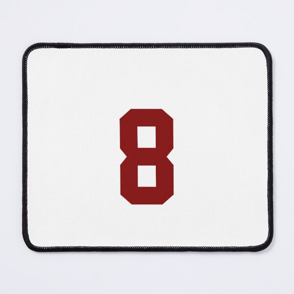 Item preview, Cale Makar Jersey Number- Sticker Burgundy designed and sold by adamduren20.