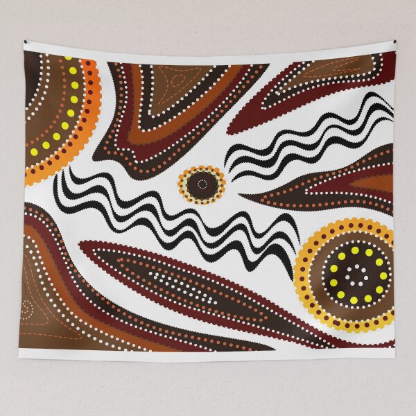 Item preview, Indigenous Aboriginal Custom Artwork designed and sold by CuzCountry.