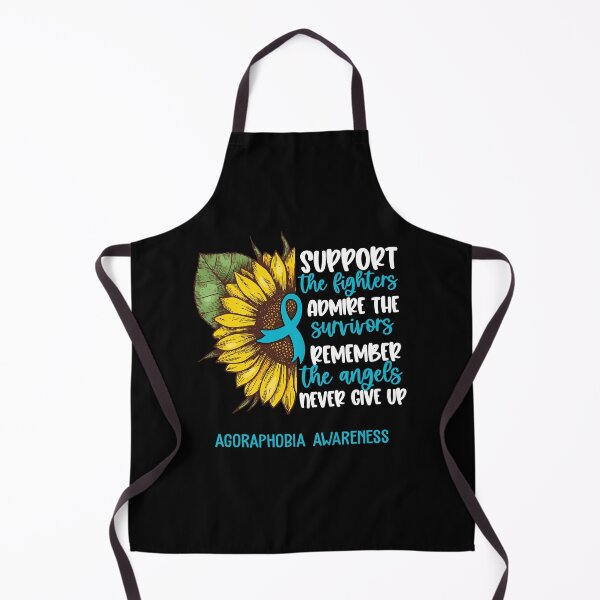 Item preview, Agoraphobia Awareness - Support the Fighters Admire the Survivors Remember the Angels Never Give Up designed and sold by whlrcheryl.