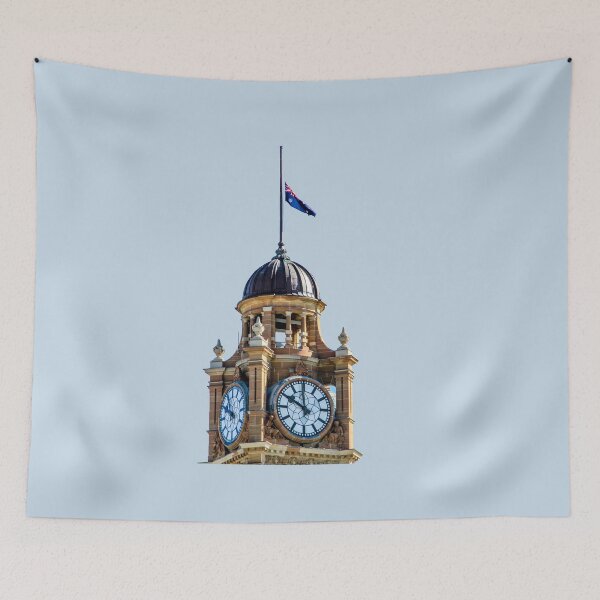 Item preview, Town hall clock on Anzac Day designed and sold by indiafrankk.