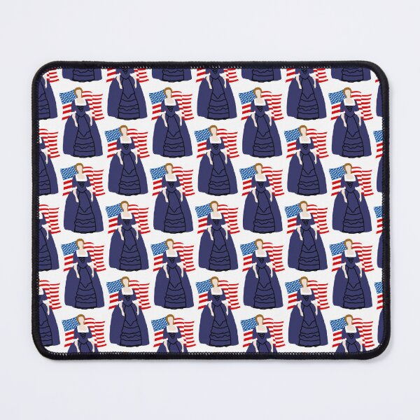 Item preview, Colonial Woman with American Flag designed and sold by eevee135.