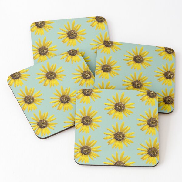 Item preview, Sunflower (2 Teal) designed and sold by Simply-Complex.