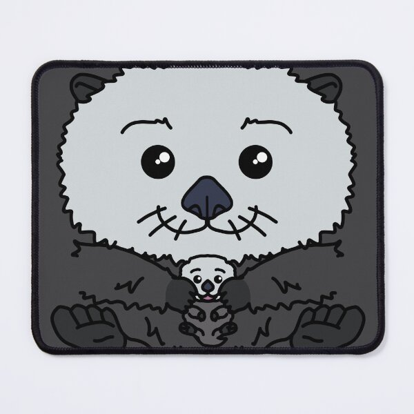 Item preview, Sea Otter with Pup designed and sold by Pajamurai.