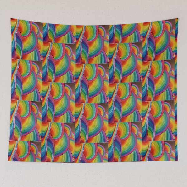 Item preview, Rainbow swirls designed and sold by Melanie  Mahaffey.