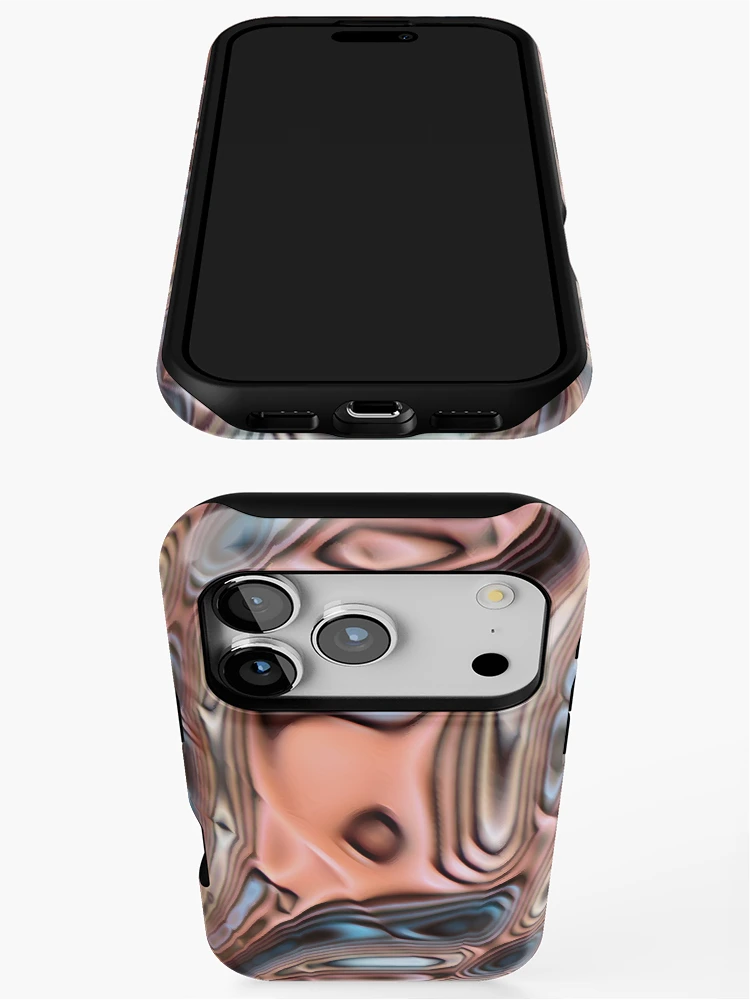 Thumbnail 3 of 4, iPhone Case, Color Dance designed and sold by TiltedCode.