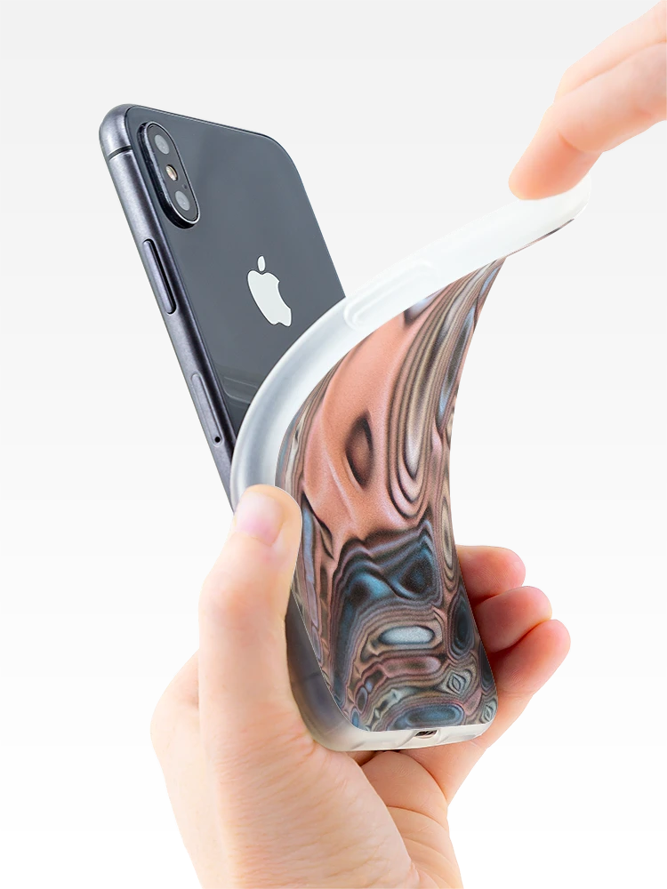 Thumbnail 4 of 5, iPhone Case, Color Dance designed and sold by TiltedCode.
