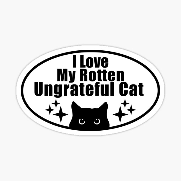 600px x 600px - I Love My Cat Stickers for Sale | Redbubble