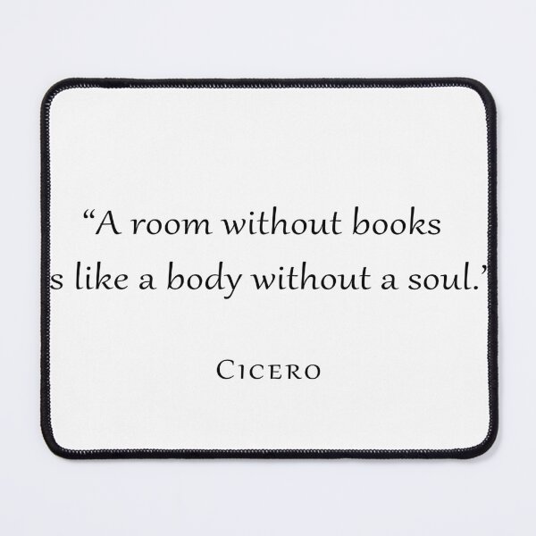 Item preview, Cicero Books & Soul Quote Typography designed and sold by V0IDRACE.