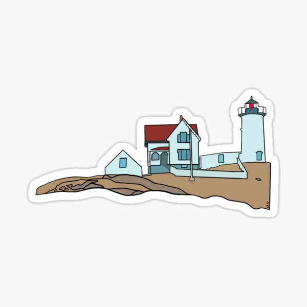 Item preview, Nubble Lighthouse  designed and sold by beckiixd.