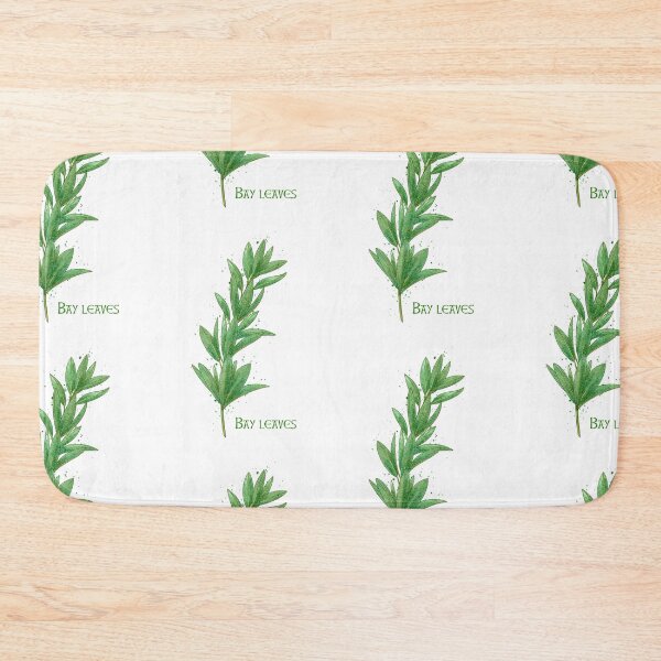 Item preview, Watercolor Culinary Herbs: Bay Leaves designed and sold by LittleSunShoppe.
