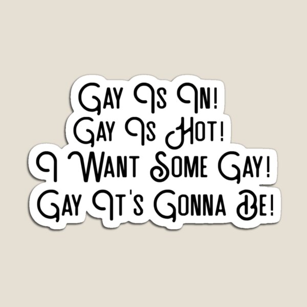 Aperçu de l'œuvre Le gay est de la partie ! créée et vendue par danepopfrippery.