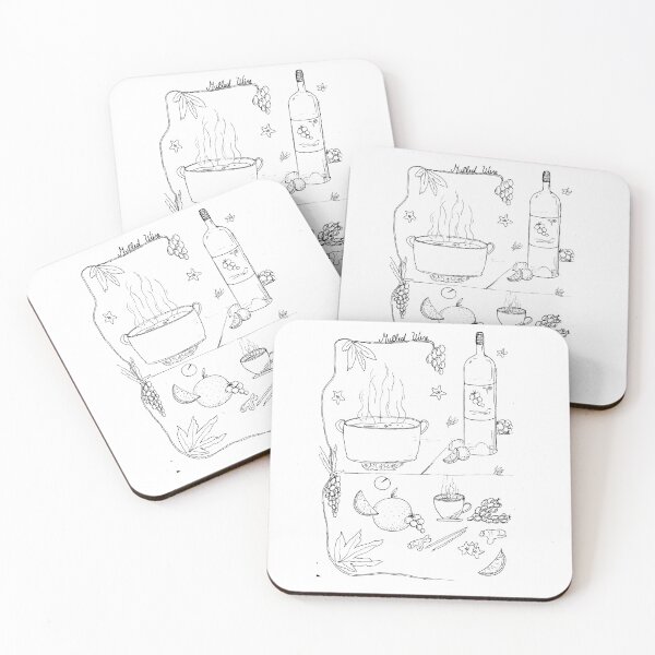 Item preview, mulled wine designed and sold by Cat-Art-Sis.