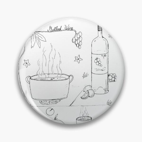 Item preview, mulled wine designed and sold by Cat-Art-Sis.