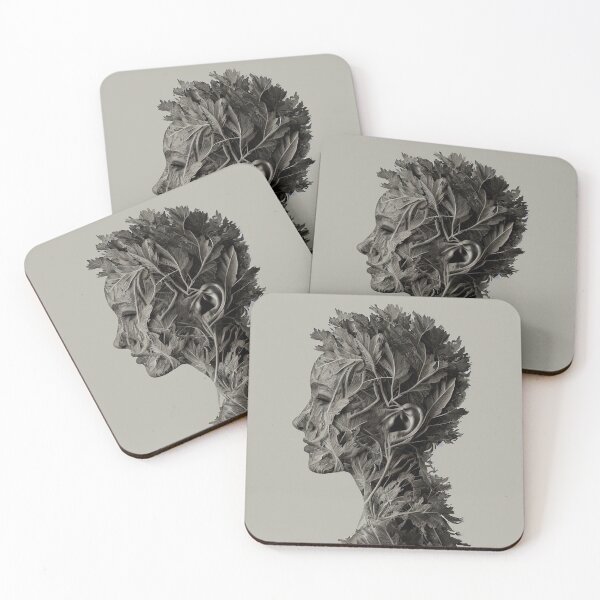 Item preview, Leaves Woman Sculpture designed and sold by PaintLabs.