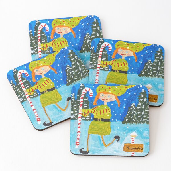 Item preview, Tiptoe at Christmas designed and sold by ted4crows.