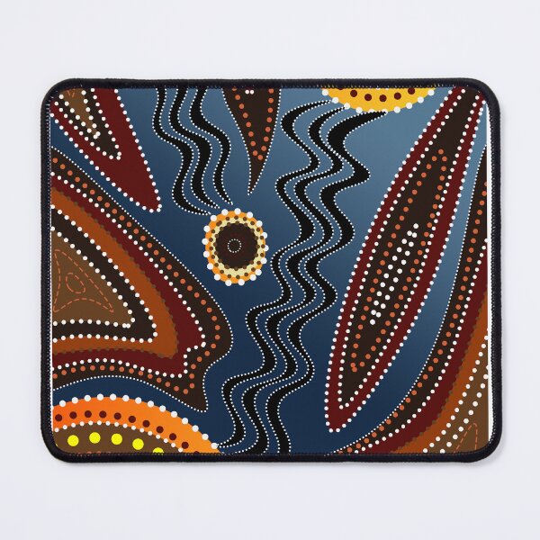 Item preview, Indigenous Aboriginal Custom Artwork - Darug designed and sold by CuzCountry.