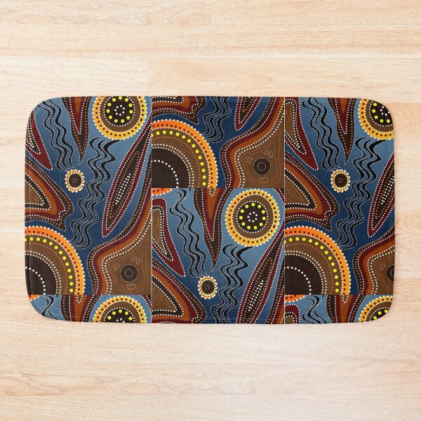 Item preview, Indigenous Aboriginal Custom Artwork - Darug designed and sold by CuzCountry.