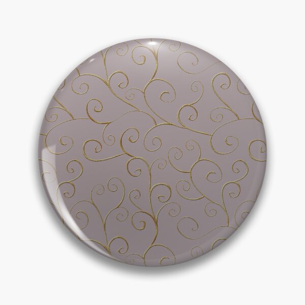 Item preview, Luxury Gold Filigree Floral Vine Pattern - Baroque Patterns designed and sold by antevasinart.