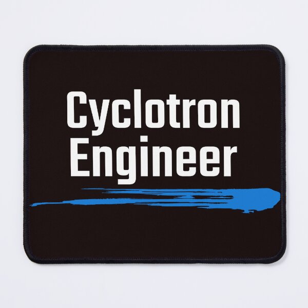 Item preview, Cyclotron Engineer with blue highlight designed and sold by TeesbyRXDude.