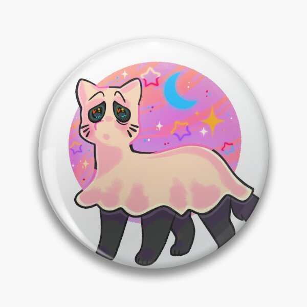 Item preview, Gato fantasma designed and sold by CEOofFrogs.