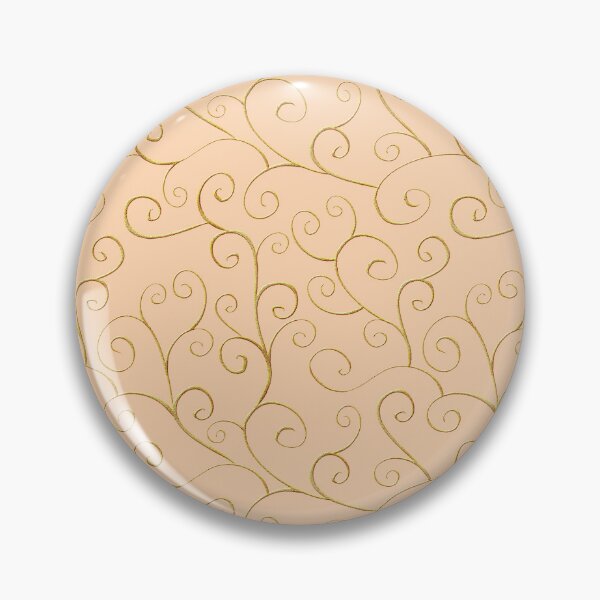Item preview, Luxury Gold Filigree Floral Vine Pattern - Baroque Patterns designed and sold by antevasinart.