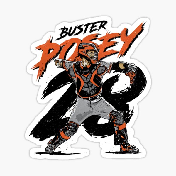 Buster Posey Jersey Sticker Sticker for Sale by ramonaaeqvenita