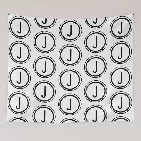 Item preview, Letter J Stamp designed and sold by FangirlFuel.