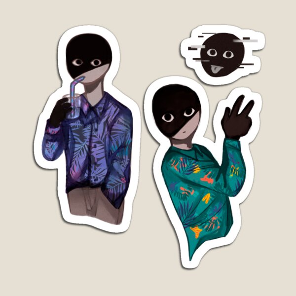 Tiny Mandela - Adam and Jonah Sticker for Sale by zanukavat