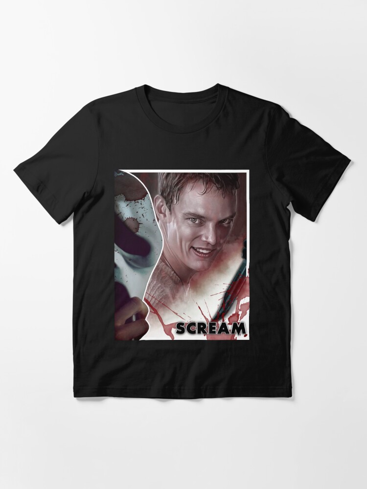 STU MACHER SCREAM T-Shirt,Matthew Lillard Scary Movie T-Shirt,Scary Horror  Tees