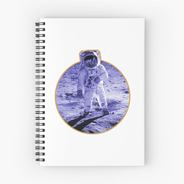 Item preview, Nasa Moon Photo of Buzz Aldrin - Apollo Moon Landing Blue Edition designed and sold by AlanPhotoArt.