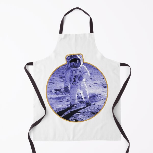 Item preview, Nasa Moon Photo of Buzz Aldrin - Apollo Moon Landing Blue Edition designed and sold by AlanPhotoArt.